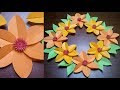 Beautiful creation  an easy wall hanging decoration  diy useful paper crafts