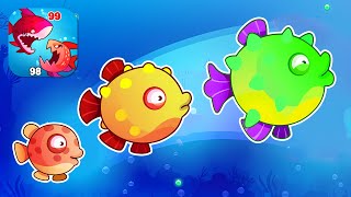 ✅ Eat Fish.IO - HUNGRY FISH 🐳 Gameplay | ALL LEVELS #7 screenshot 4