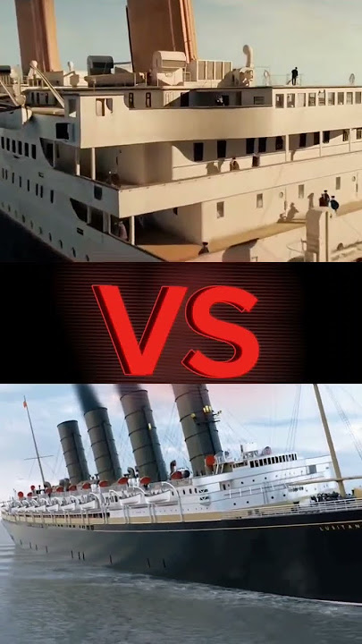 Titanic vs Lusitania