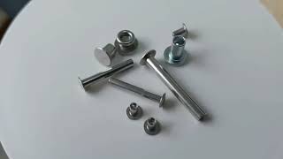 Flat Head Stainless Steel Semi Hollow Tubular Rivet Made in China