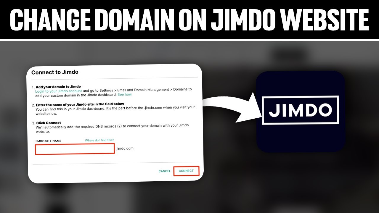 How To Change Domain On Your Jimdo Website For Free 2025! (Full Tutorial)