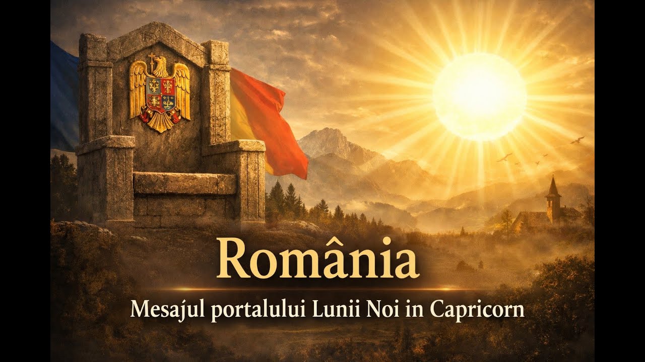 ‼️‼️‼️ROMÂNIA🐦‍🔥🎉🐦‍🔥 Mesajul portalului Lunii Noi în Capricorn