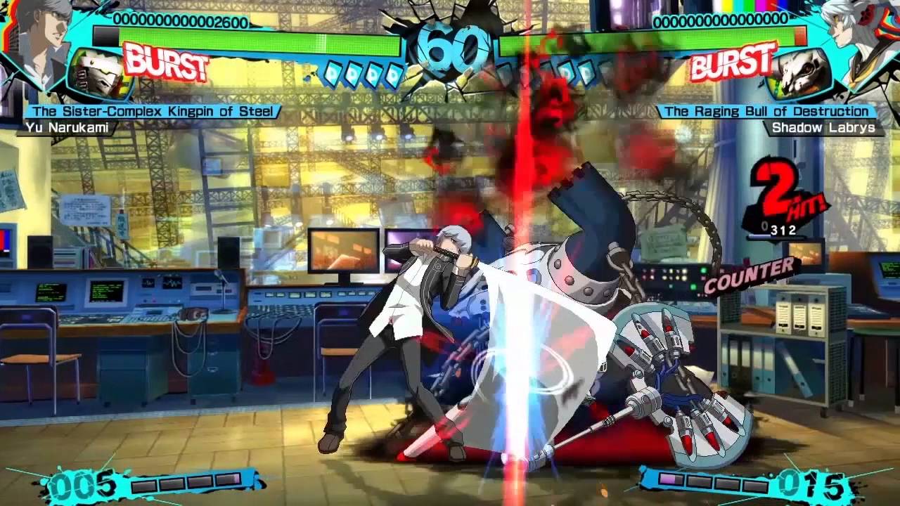 Persona 4 Arena Ultimax Yosuke, Yu, and Yukiko English character trailers -  Gematsu, image size:1280x720