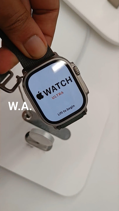 Apple Watch Ultra 🔥 49mm Titanium Case 😍 #shorts #technology #tech #explore