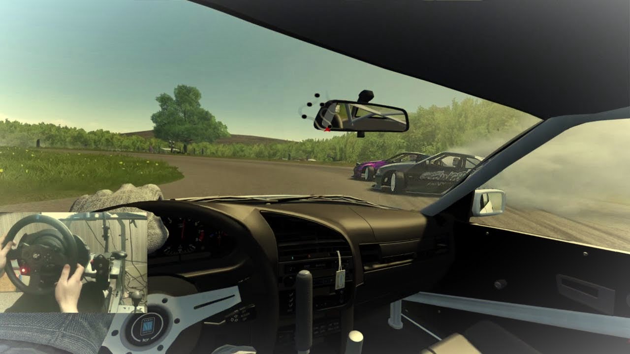 NEW! Drifting Gravy Garage LS E36 Wagon in VR! (links) YouTube