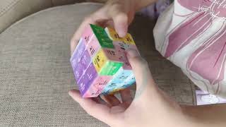 Rubik's Cube Periodic table