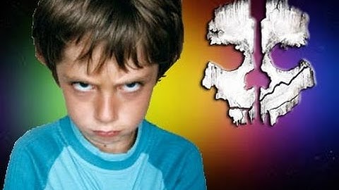 Kid rages on CoD Ghost