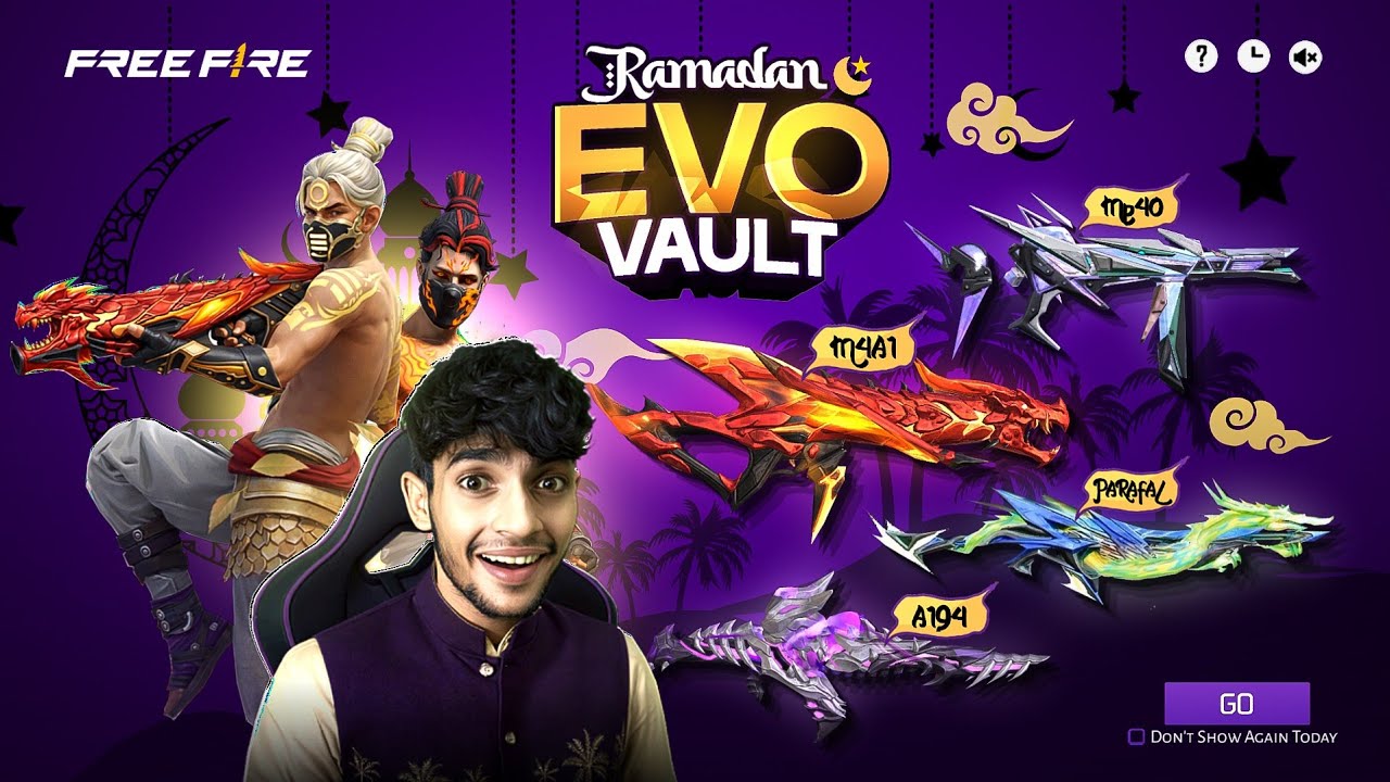 EVO VAULT NEXT ROTATION ✨️ Free Fire Max