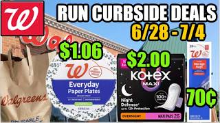 WALGREENS RUN CURBSIDE DEALS (6/28 - 7/4)