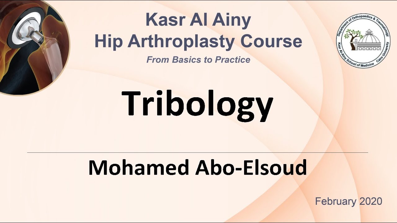 1-2 Tribology - Mohamed Abo El Soud
