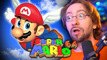 MAX PLAYS: Mario 64...for the 1ST TIME! - FULL Playthru
