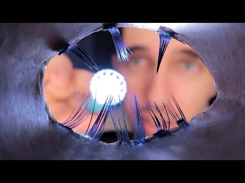 Extensão de Cílios - Um ASMR para te encher de cócegas no cérebro 💤
