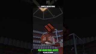 Play Actual Basketball In Minecraft 🏀 Simple Basketball