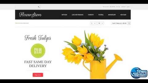 Download Responsive Flowers Store Magento Theme by  Delta TM