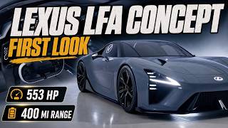 2026 Lexus LFA Concept Finally Breaks Cover