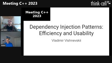 Dependency Injection Patterns:  Efficiency and Usability - Vladimir Vishnevskii - Meeting C++ 2023