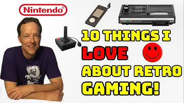 10 Things I LOVE About Retro Gaming!  (Atari 2600, ColecoVision, Intellivision, Nintendo NES)