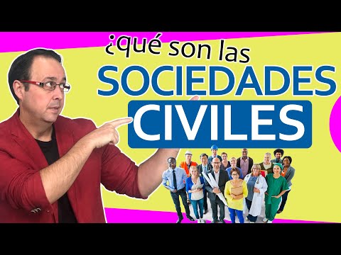 👍💰 Qué es una SOCIEDAD CIVIL, definición, características, tipos [ Forma Jurídica EMPRESAS ]