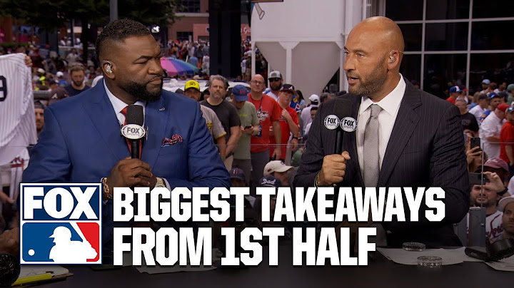 Derek Jeter, Alex Rodriguez & David Ortiz answer BIGGEST takeaways from 1st half of MLB season