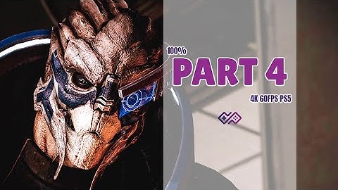 MASS EFFECT 2 LEGENDARY EDITION - 100% Walkthrough No Commentary Part 4: Garrus [4K 60FPS PS5 HDR]