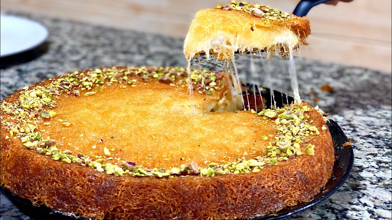 شهيوات رمضان:أحلى كنافة بالجبن غادي تحضروها و الله البنة روعة بدون منازع