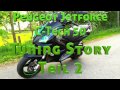 Peugeot Jetforce C-TECH 50 Tuning Story Part 2 Green & Black 2016