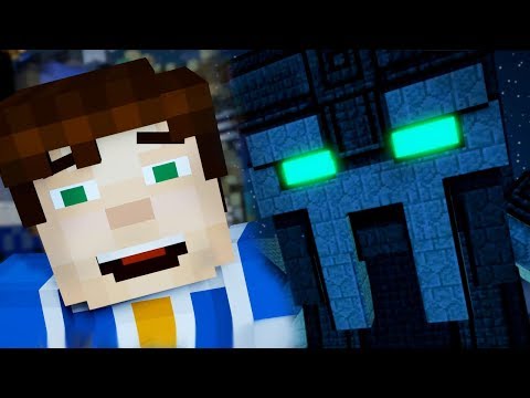 Видео: Minecraft: Story Mode Season 2 - БИТВА С ТИТАНОМ! #4