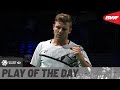 Play of the day  save and backhand the perfect combo by brice leverdez
