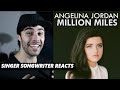 ANGELINA JORDAN - Million Miles | Singer Songwriter REACTION