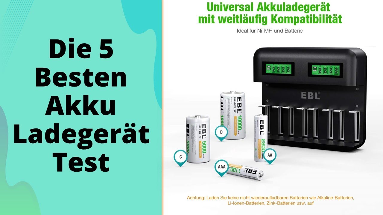 Erstaunlich Akku Ladegerte Test Ebenbildnull