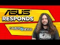 Asus responds to scamming people