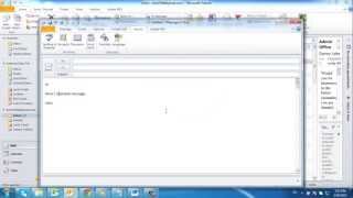 Spell Check in Outlook