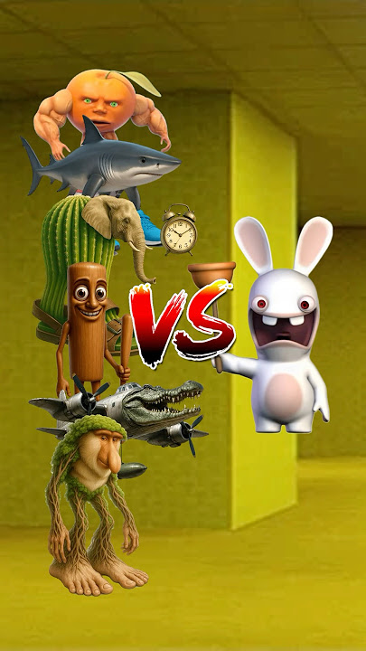 Brainrot VS Rabbids Invasion #shorts #brainrot #rabbidsinvasion