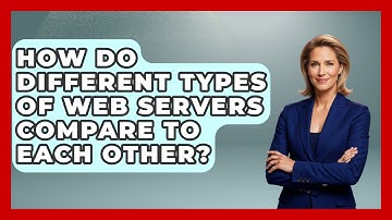 How Do Different Types of Web Servers Compare to Each Other? - Domain And Hosting Gurus