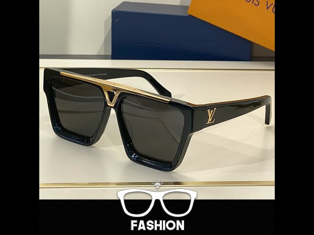 Louis Vuitton 1.1 Evidence Sunglasses, Black, E