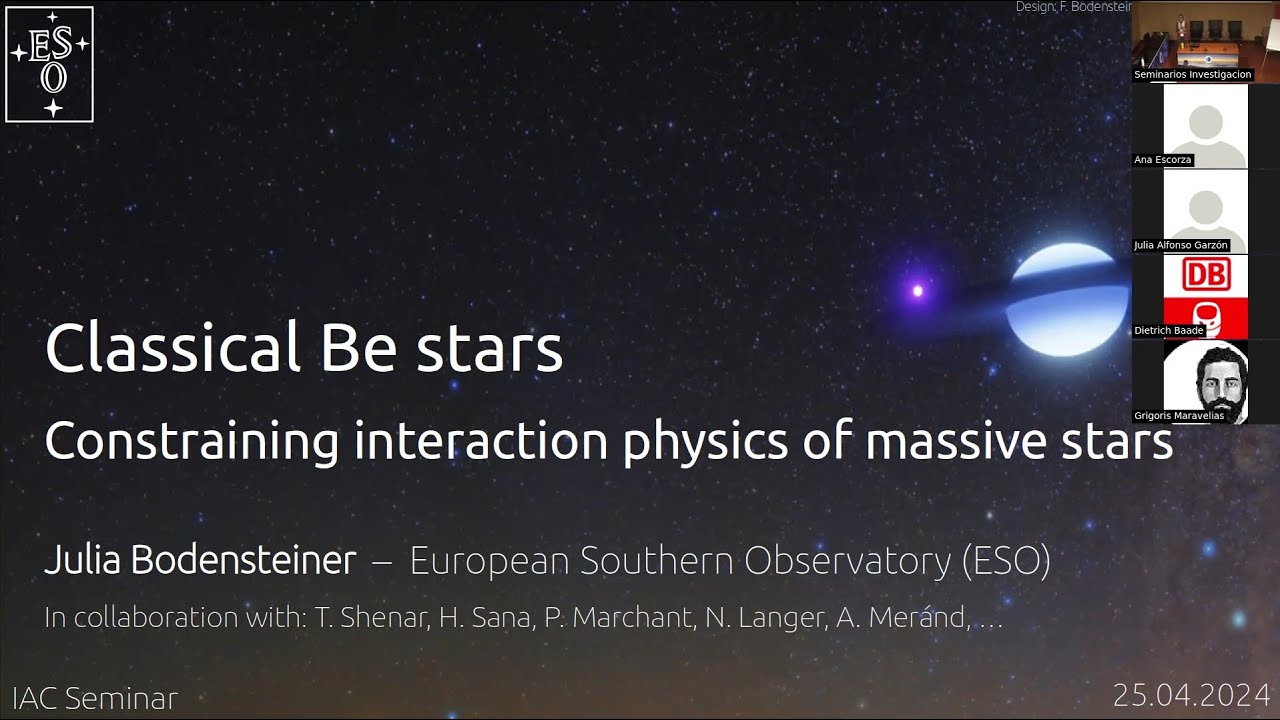 Classical Be stars - Constraining binary interaction physics in massive ...