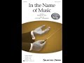 In the name of music 2part choir  by victor c johnson