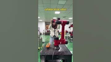 Collaborative robot. #sixaxisrobot  #industrialrobot #factory #robotics #automatic