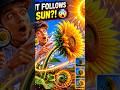 “This Flower Secretly Follows The Sun 😨”#facts #shorts #viral #trending #reels #food