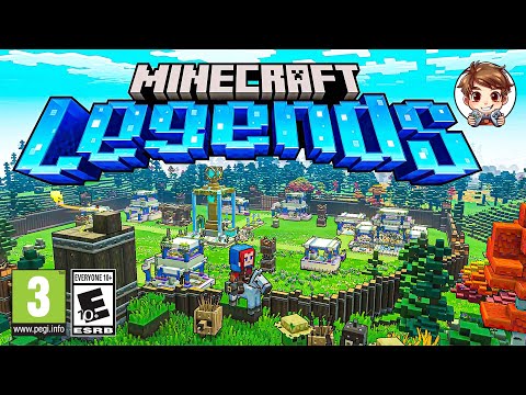 Minecraft Legends é revelado e chega ao PS4 e PS5 em 2023