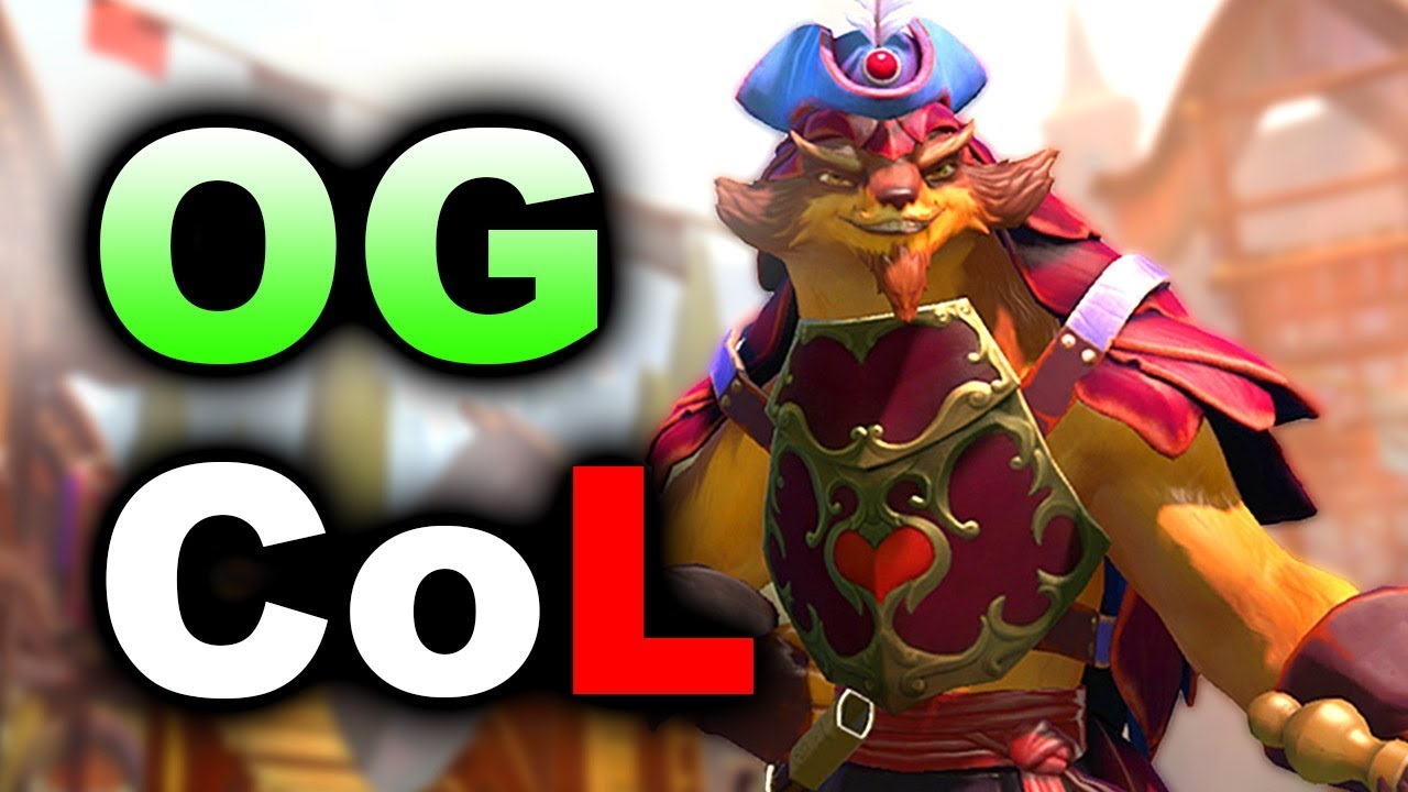 Og Vs Col Pangolier Hippo Group Final Captains Draft 40 Dota 2
