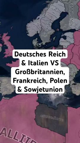 Deutsches Reich \u0026 Italien VS Großbritannien, Frankreich, Polen \u0026 Sowjetunion 1937