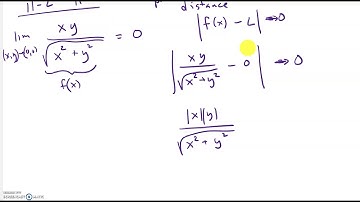 squeeze theorem in multivariable calculus