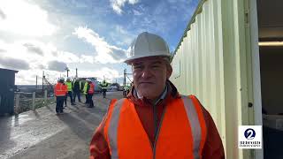 Lib Dem leader says green energy will keep bills down as he visits site of new Bedford solar farm