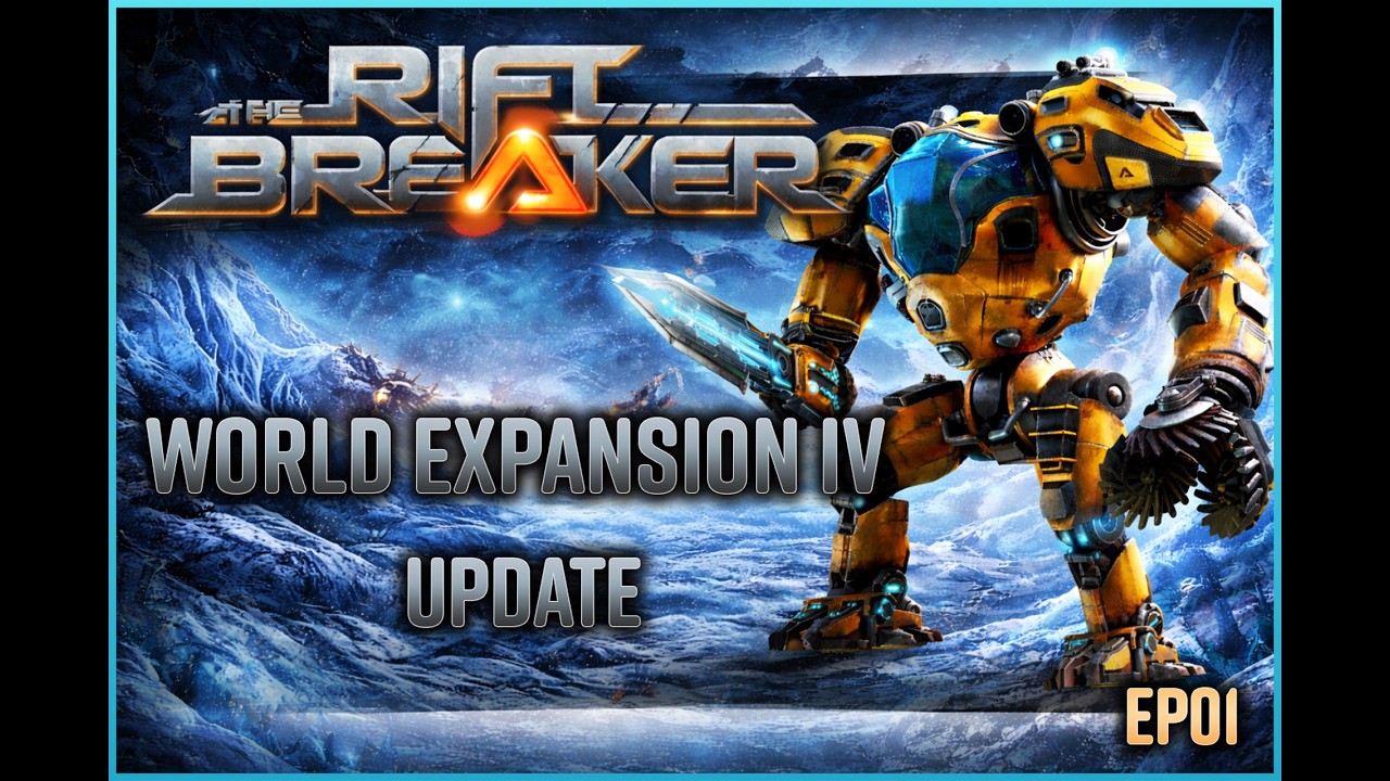 My Journey in the Cryo Fields Biome | The Riftbreaker (Open Campaign) EP1