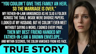 My Father-in-Law Slid Divorce Papers Across the Table at Thanksgiving-But My Best Friend's Envelo... Guide