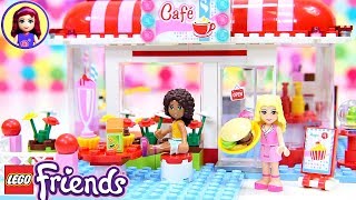Lego Friends Heartlake City Cafe Build Review Silly Play Kids Toys screenshot 3