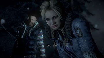 UNTIL DAWN Walkthrough Gameplay Part 5 - (PS-4 HDR 4k TV)