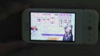 iPhone, Android game "Keitai Shoujo Solitaire -FreeCell-" screenshot 3