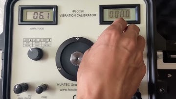 Handheld vibration shaker vibration calibrator operation and introduction